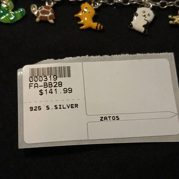 Sterling Silver Pet Charm Bracelet - Picture 5 of 5